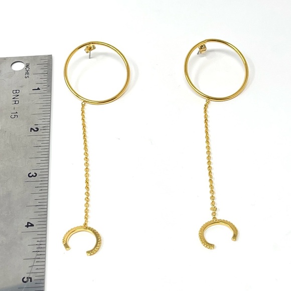 New Free People Orelia Mini Bobble Ear Party - Picture 2 of 5